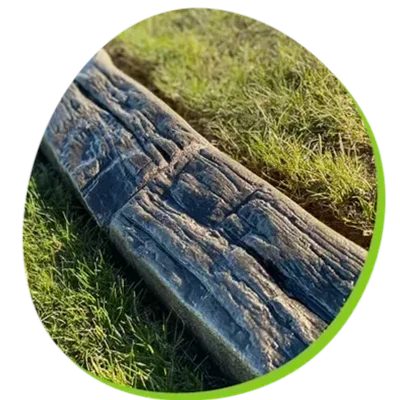Next Level Curb Appeal Hand Hewn Wood